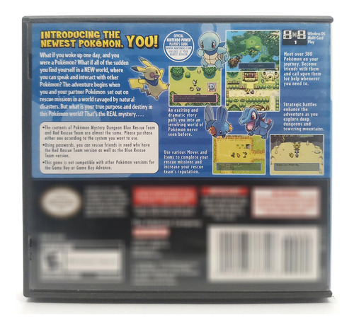 Pokemon Mystery Dungeon Blue Nintendo Ds Original Fisica (Usado)