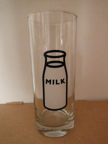 Vaso Leche Milk By Propaganda Souvenir Kitchen Cocina Retro