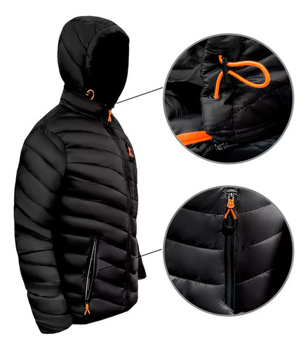 Campera Autumn Cortavientos Con Capucha