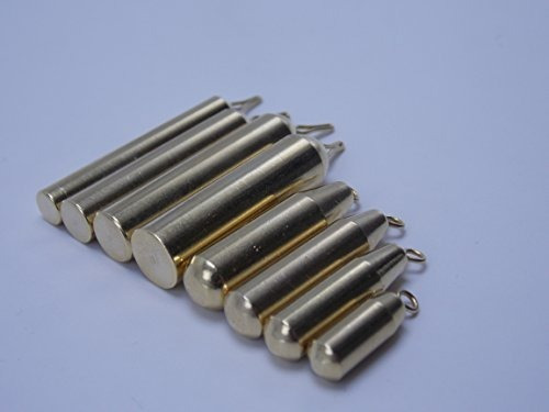 Imagen 5 de 6 de Catchsif 41pcs Laton Lapiz Drop Shot Pesca Pesos