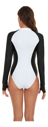 Traje De Baño De Manga Larga For Mujer Talla Grande