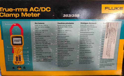 Pinzas Amperimétrica Fluke 355