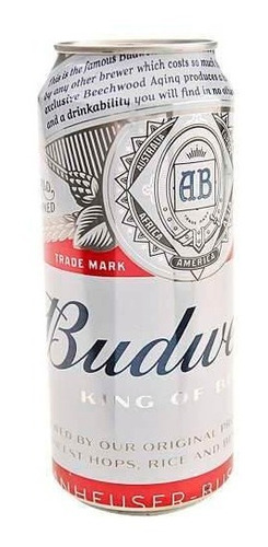 Budweiser Lata 473cc - Brindar Bebidas
