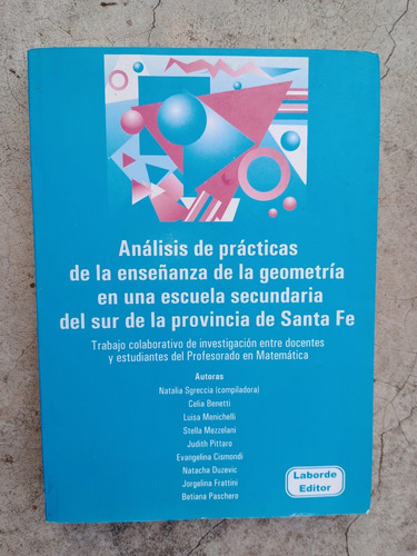 Análisis Prácticas Enseñanza Geometría Secundaria Santa Fe