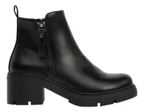 Comprar Botines Mujer Con Cierre Tierra Bendita 1141945 Tacón Napa