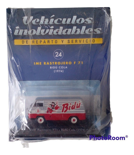 Revista + Auto Inolv. De Reparto Y Servicio N 24. Bidú Cola