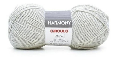 1 Novelo Do Fio De Lã Harmony 100g, Tricô E Crochê - Círculo Cor 8216 - Espacial