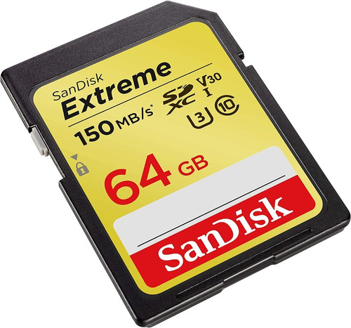 Tarjeta Sd Sandisk Extreme Sdxc Uhs-i De 64gb - 4k Uhd