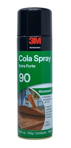 Cola Extra Forte 90 3m Madeira Fórmicas E Laminados