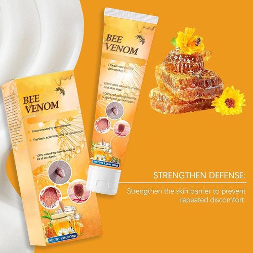 3×crema Veneno Abeja Lipogo, Pomada Veneno Abeja