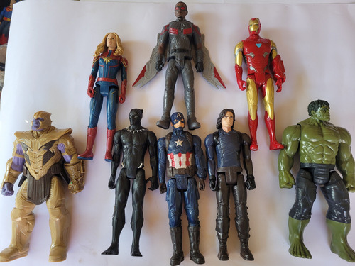 Set Titan Hero Avengers Marvel (winter Soldier) (Usado)