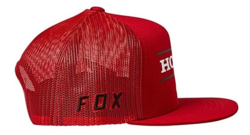 Imagen 2 de 6 de Gorra Honda Snapback Roja Moto Motocross Atv Fox Juri