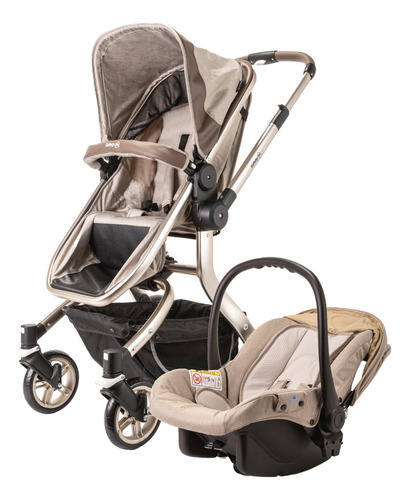 Carriola Sistema De Viaje Safety 1st Legacy Beige Color del chasis Plateado