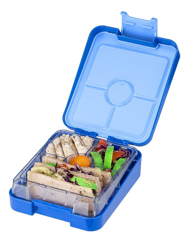 Navaris Bento Box, Lonchera Para Ninos Y Adultos Con 4 Co...