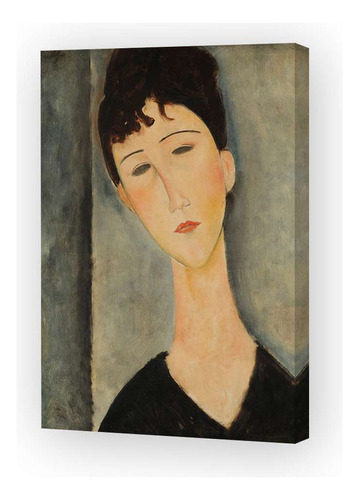 Cuadro 50x75cm Amedeo Modigliani Pintor Retrato Rostros M1