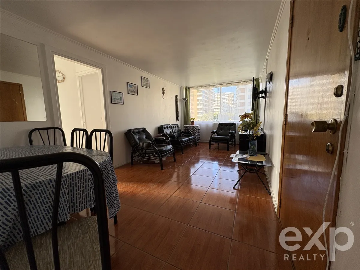 Imagen 3 de 20 de Venta Departamento Central Viña Del Mar 3d, 2b, Estacionamie