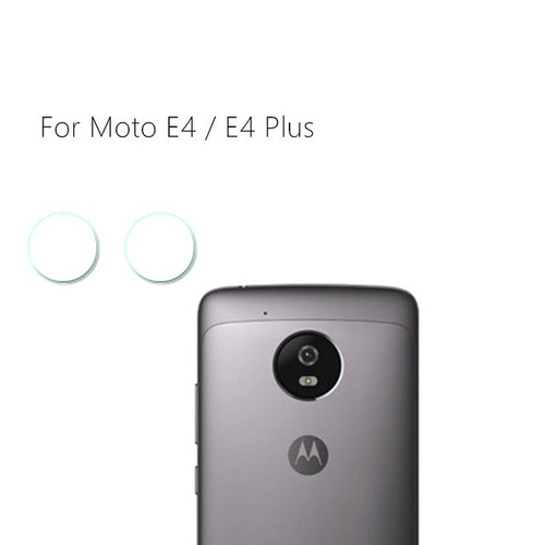 Protector Vidrio Camara Trasera Moto E4 / E4 Plus