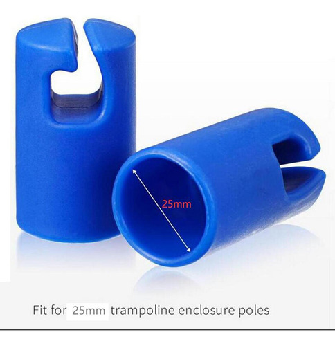 2 Cubiertas Para Postes De Valla De Trampolín, 6 Piezas