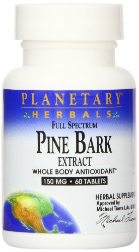 Planetary Herbals Fs Extracto De Corteza De Pino Tabletas