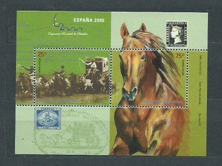 2000 Fauna- Caballos- Exposición España - Argentina