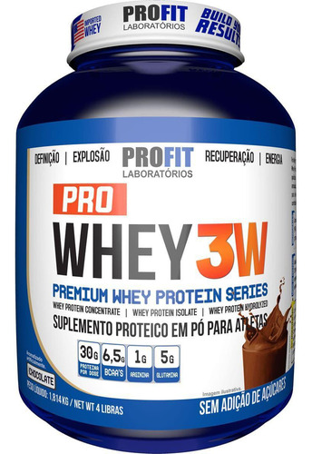 Pro Whey 3w - 1.814g Chocolate - Profit