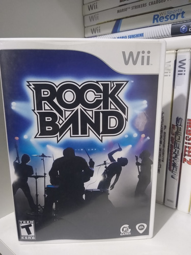 Juego Para Nintendo Wii Rockband Origen, Compatible Con Wiiu