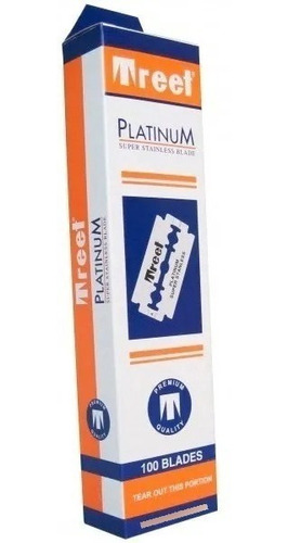 Kit Hojas De Afeitar X20 Treet Platinum Filos Barberia X 10u