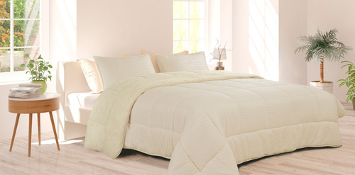 Imagen 2 de 6 de Acolchado Edredon Agnus Super King Size 2 Fundas Almohada