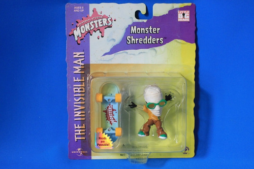 The Invisible Man Monster Shredders Universal Monsters
