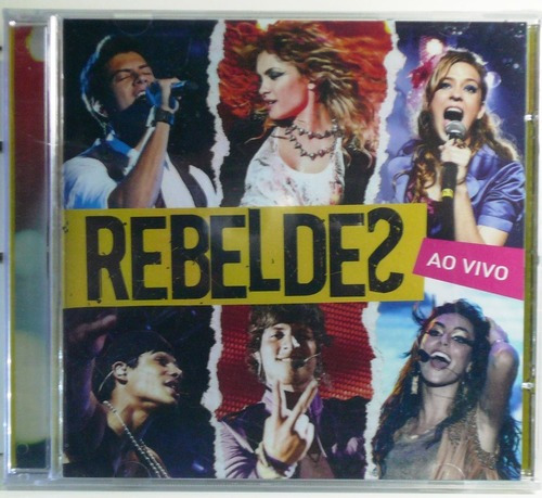 Cd Rebeldes - Nacional Ao Vivo - Novo