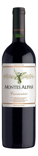 Vino Montes Alpha Carmenere 750cc Origen Chile