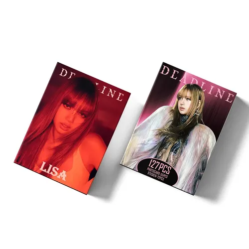 Conjunto De 127 Peças De Cartões Fotográficos Blackpink Lisa