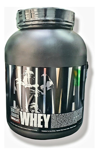 Proteína Animal Whey Universal - Choco 4lbs- Isolate+concent Sabor Chocolate