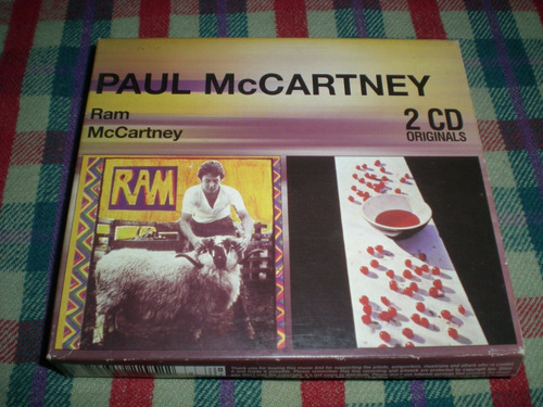  Paul Mccartney / Ram + Mccartney Box 2 Cds Made In Holland