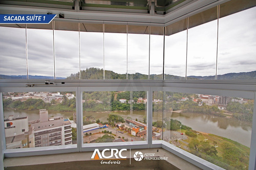Imagem 21 de 30 de Acrc Imóveis - Apartamento No Bairro Ponta Aguda, Com Ampla Área Privativa E 04 Vagas De Garagem - Ap02365 - 33733930