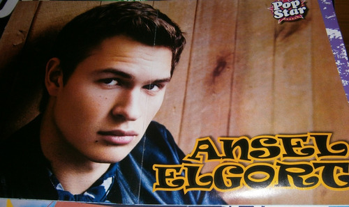 Mini Poster Ansel Elgort  42 X 28