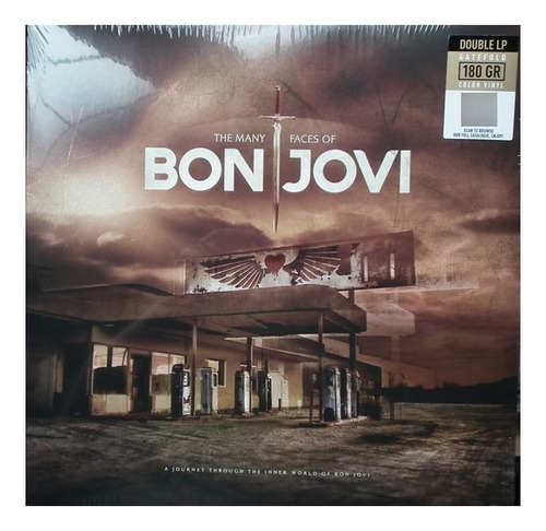 Bon Jovi The Many Faces A Journey Through 2lp Vinilo Nuevo