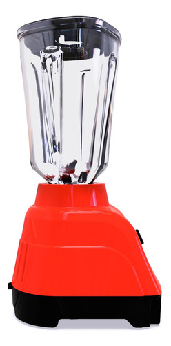Licuadora 750w Vidrio 2l Perilla 3vel Bosstech B3 Rojo