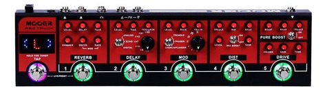 Pedaleira Moore Red Truck Multi Effects + E