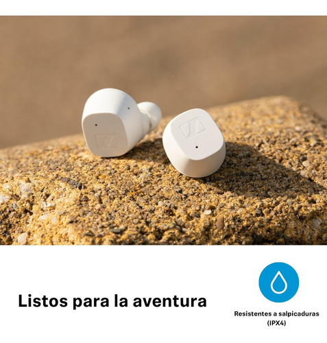 Imagen 2 de 7 de Audífono Sennheiser Cx 200tw1wht Tw Blanco