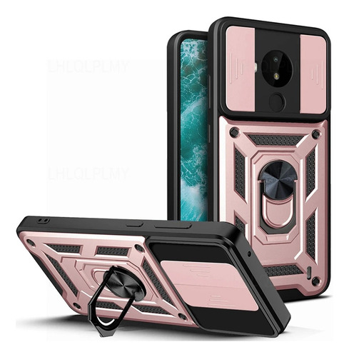 Funda/carcasa De iPhone Samsung Con Protector Cámara Varios