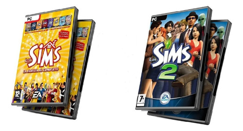 Los Sims 1 Y 2- Mega Colección + Todas Sus Expansiones-pc