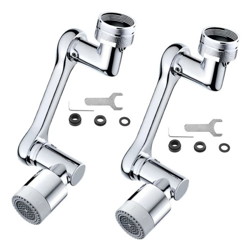 2 Piezas Brazo Robótico Giratorio Universal Grifo Extensor /