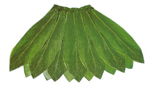 Prenda Inferior Mujer - Falda Hawaiana De Poli-seda Ti Leaf 