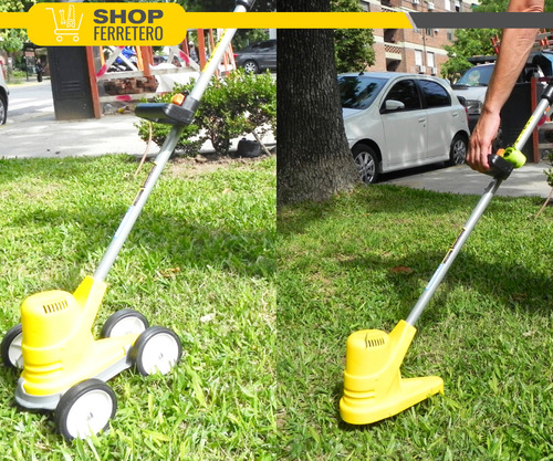 Imagen 3 de 10 de Bordeadora Profesional Cesped Shopfer Shop902 900w + Regalos