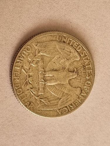 Moneda De Plata Cuarto De Dolar (Usado)
