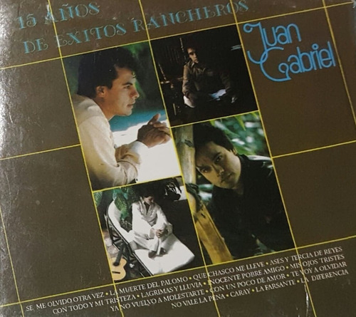 Juan Gabriel 15 Exitos Rancheros Cd