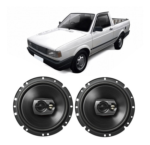 Auto Falante Vw Saveiro G1 1982 A 1986 Pioneer 100w Rms