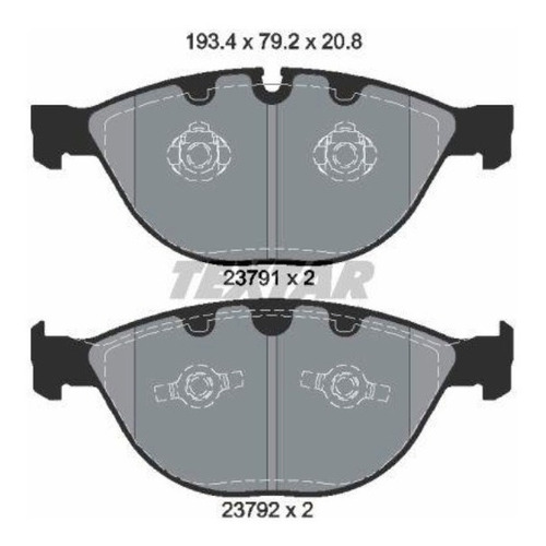 Pastilhas De Freio Diant. Bmw 750i 2005-2009 (e65)