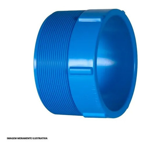 Imagem 1 de 2 de Adaptador Pvc Solda Rosca Macho 100x4